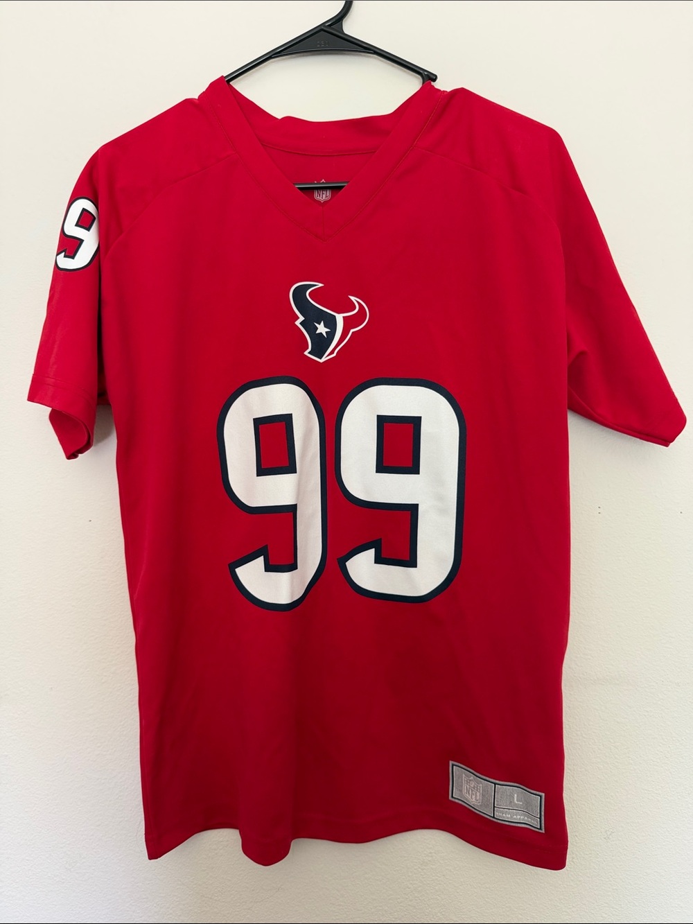 NFL Houston Texans JJ Watt #99 Football Jersey Shirt Womens
